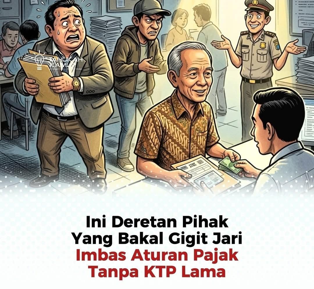 Dibalik Aturan Pajak Tanpa KTP Pemilik Lama , Rakyat Dimudahkan, Diduga Tikus – tikus Kantor Menjerit Kehilangan Lahan Basah untuk Digerogoti..!!