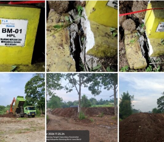 Forum Ormas dan Komunitas Jabar Terima Pengaduan Dugaan Penyerobotan Pengurugan tanah lahan Bantaran Saguling milik Indonesia Power oleh PT Bela Putra Intelen Kota Baru Parahiyangan.