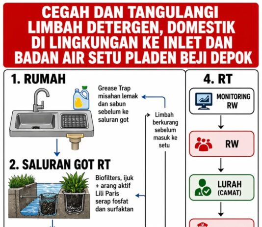 Relawan Sungai dan Situ Depok : Menyelamatkan Danau 1,3 Hektar Dari Banjir dan Kerusakan Lingkungan