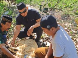 Semangat Iduladha, Ketua Pokja Wartawan Bandung Barat Sembelih dan Bagikan Hewan Qurban