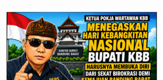 Ketua Pokja Wartawan KBB Tegaskan: “Hari Kebangkitan Nasional Harusnya Bupati KBB Membuka diri dari Sekat Birokrasi untuk Kemajuan Kabupaten Bandung Barat ! “